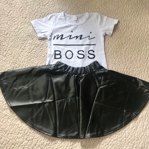 Mini Boss Two Piece Baby Set